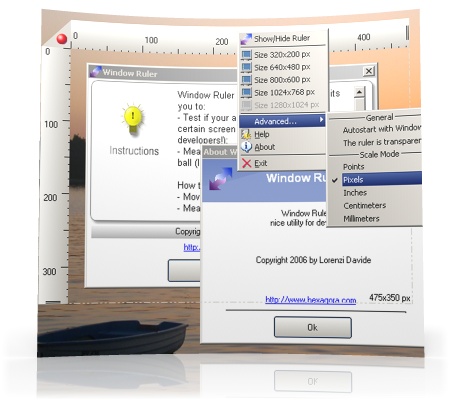 Window Ruler, Measure Windows